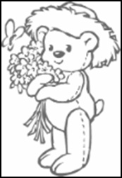 OSOS Y OSITOS: DIBUJOS PARA COLOREAR DE OSOS